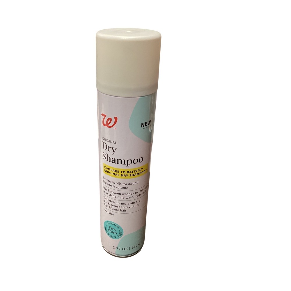 Walgreens Original Dry Shampoo 5.71 oz 162g Volume‎ Texture Keratin NEW